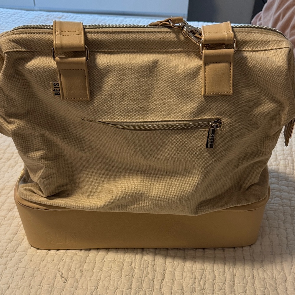 Beis Tan Weekender Bag
